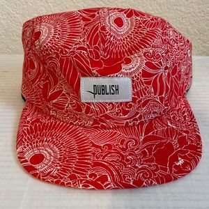 Publish Brand 5 Panel Strap Back Hat - Like new condition